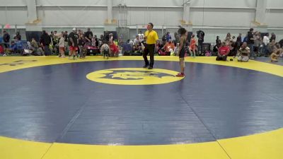 M-75 lbs Semifinal - Jeremiah Payne, OH vs Liam Daniels, NY