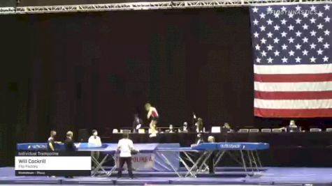Will Cockrill - Individual Trampoline, Flip Factory - 2021 USA Gymnastics Championships