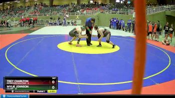 287 lbs Round 2 (4 Team) - Wylie Johnson, Culver vs Trey Charlton, Enterprise/Wallowa