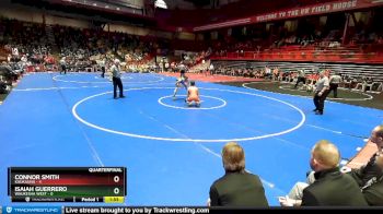 152 lbs D1 - Quarter-finals (fri 5:30 P.m.) - Connor Smith, Kaukauna vs Isaiah Guerrero, Waukesha West