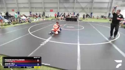 106 lbs Placement Matches (16 Team) - Mason Kutylowski, Georgia RED vs David Hill, Team Alabama