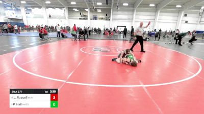 68 lbs Consi Of 8 #1 - Logan Russell, Refinery WC vs Porter Hall, Massabesic ME