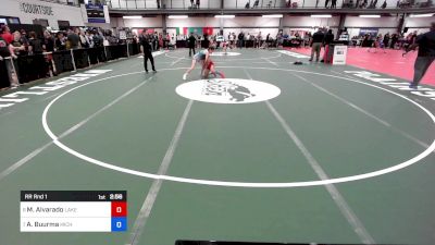 106 lbs Rr Rnd 1 - Maya Alvarado, Lake Highland Prep vs Anna Buurma, Michigan Revolution