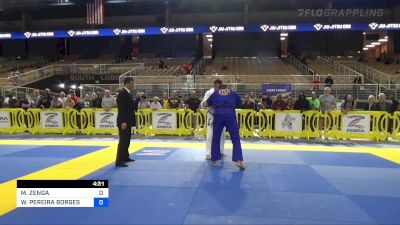 MICHAEL ZENGA vs WAURIMAN PEREIRA BORGES 2022 Pan Jiu Jitsu IBJJF Championship