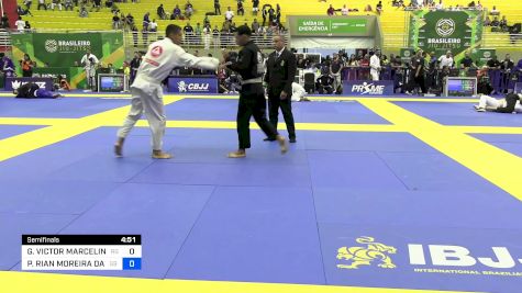 GABRIEL VICTOR MARCELINO DOS SAN vs PEDRO RIAN MOREIRA DAMETTO 2024 Brasileiro Jiu-Jitsu IBJJF