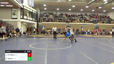 197 lbs Round Of 32 - Lonnell Owens-Pabon, Buffalo vs Kael Wisler, Michigan State