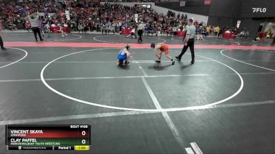 95 lbs Champ. Round 1 - Vincent Skaya, Stratford vs Clay Paffel, ParkviewAlbany Youth Wrestling