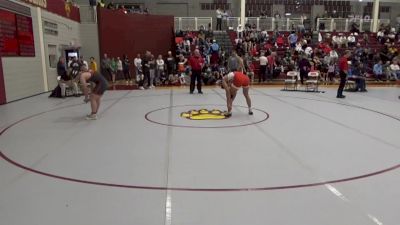 190 lbs Semifinal - Luke Malveaux, St. Thomas vs Alex Lahners, Cannon School