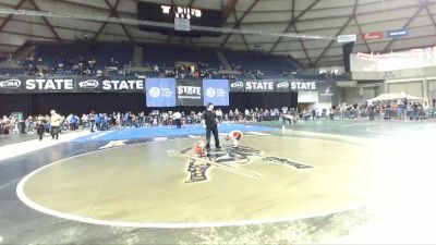 49 lbs Cons. Round 1 - Israel Valencia, Moses Lake Wrestling Club vs Gabriel Potter, Spokane Wrestling