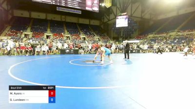 160 lbs Rnd Of 64 - Macon Ayers, Virginia vs Griffin Lundeen, Minnesota