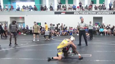 106 lbs Round 1 (4 Team) - Tristan Horn, Deltona WC vs Uy`Kwon Zion Wimberly, Glasgow Wrestling Academy