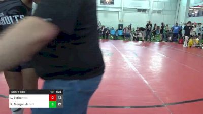 120 lbs Semifinal - Leif Syrko, Phoenix W.C. vs Ryan Morgan Jr, Dayton Bandits - Black