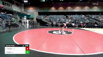 133 lbs Quarterfinal - Cody Phelps, Western Wyoming vs Hunter Leake, California Baptist University