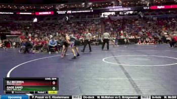 1A-113 lbs Cons. Semi - Eli Becerra, Missouri Valley vs Gage Samo, WACO, Wayland