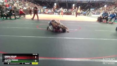 144-5A Champ. Round 1 - Austin Perigo, Pine Creek vs Orrin Mease, Fruita Monument