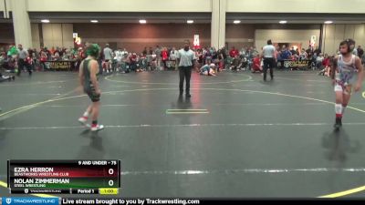 75 lbs Round 1 - Ezra Herron, BEASTWORKS WRESTLING CLUB vs Nolan Zimmerman, Steel Wrestling