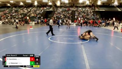 149 lbs Cons. Round 2 - Jacob Messner, Southwest Minnesota State vs Phillip Carstens, Iowa Western Community College