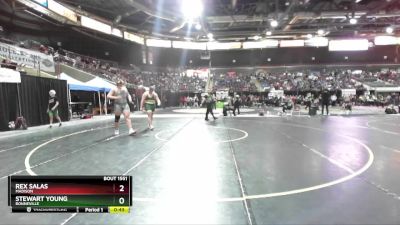 285 lbs Cons. Round 5 - Stewart Young, Bonneville vs Rex Salas, Madison