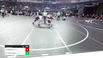 192 lbs Consi Of 4 - Vincent Goodman, Waterloo High School vs William Edmonston, Live Oak Wrestling Club