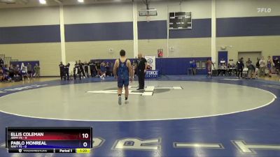 FS 70 KG Round 2 (3 Team) - Justus Scott, Army FS vs Dominic Bruinius, Navy FS