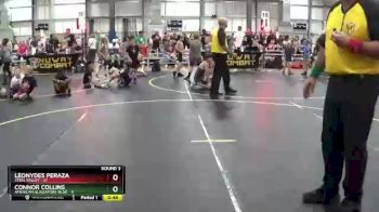 70 lbs Round 3 (6 Team) - Leonydes Peraza, Steel Valley vs Connor Collins, American Gladiators-Blue