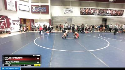 87 lbs Cons. Round 1 - Myles Mittelman, Agon vs Heinz Harper, Wasatch