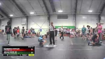122 lbs Round 7 (8 Team) - Bryan Davis Jr, Steel Valley Renegades vs Kameron Stiffler, Assassins