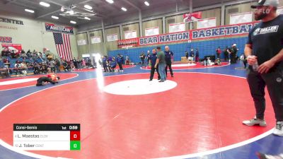 134 lbs Consolation - Armando Tamayo, Central vs Christian Herrera, Bakersfield