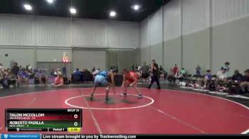 170 lbs 2nd Place Match (16 Team) - Talon McCollom, Oklahoma Blue vs Roberto Padilla, New Jersey
