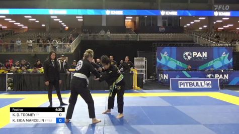 KEIDY Q. TOOMEY vs KELLY EIDA MARCELINO 2024 Pan Jiu Jitsu IBJJF Championship