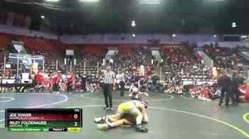 170 lbs Round 1 (4 Team) - Riley Foldenauer, Hartland vs Joe Sower, Belding Black Knights