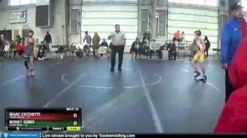 80 lbs Round 6 (8 Team) - Bodey Gibbs, Team Ohio vs Isaac Cicchetti, Team Smash