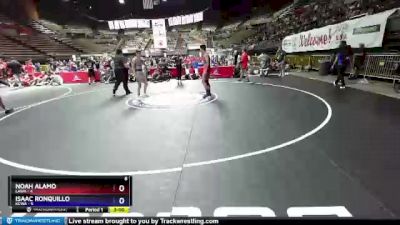 132 lbs Round 4 (16 Team) - Noah Alamo, LAWA vs Isaac Ronquillo, KCWA