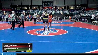 130 lbs Semifinal - Samantha Patton, Cook vs Trinity McDaniel, South Cobb