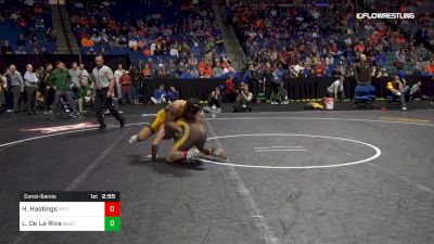 174 lbs Consolation - Hayden Hastings, Wyoming vs Lorenzo De La Riva, North Dakota State