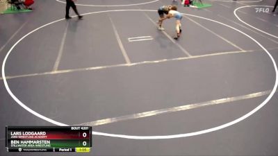 70 lbs Cons. Round 3 - Ben Hammarsten, Stillwater Area Wrestling vs Lars Lodgaard, JARO Wrestling Academy