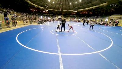 61 lbs Consi Of 4 - Jiggs Mayfield, R.A.W. vs Gavin Keck, Broken Arrow Wrestling Club