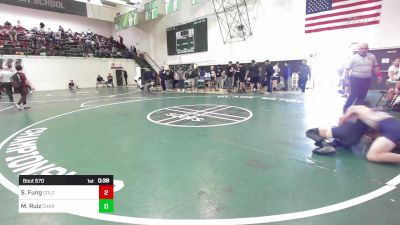 145 lbs Consi Of 16 #1 - Sky Fung, Colony vs Michael Ruiz, Charter Oak