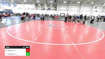 72 lbs Consi Of 8 #2 - Michael Menyo, Cape Ann vs Jonathan Quesada, Fisheye WC