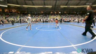 100 lbs Round Of 32 - Rowdy Hupman, Sperry Wrestling Club vs Bradley Davies, Team Choctaw