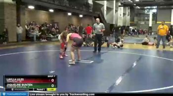 142 lbs Round 3 (6 Team) - Laylla Liles, Texas Black vs Jaqueline Bunten, TigerHawk Wrestling