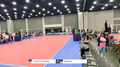 CI ELITE 15/16 Navy vs AVA 16-2 - 2022 JVA World Challenge presented by Nike - Expo Only