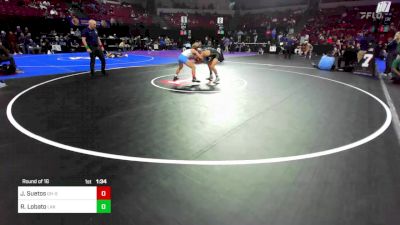 126 lbs Round Of 16 - Jayson Suetos, Granite Hills (SD) vs Ryan Lobato, Lakeside (SS)