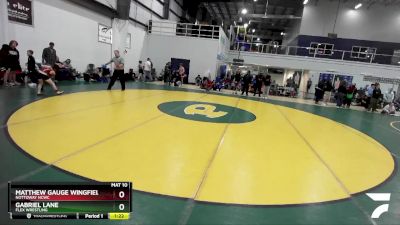 69 lbs Round 2 - Matthew Gauge Wingfield, Nottoway NCWC vs Gabriel Lane, Flex Wrestling