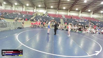 105 lbs Round 4 (6 Team) - Steele Woodward, Utah vs Kai Christiansen, Idaho