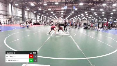 106 lbs Rr Rnd 1 - Chazz Robinson, Illinois Menace vs Will Yordy, Gettysburg