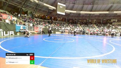 85 lbs Round Of 32 - Blayne Mihalovich, Moyer Elite vs Jeffrey Tillman, Wentzville Wrestling Federation