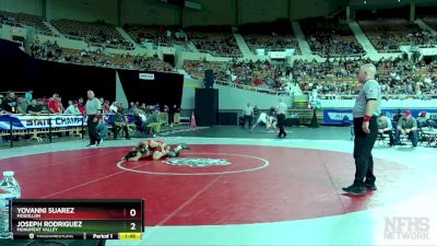 D4-126 lbs Semifinal - Joseph Rodriguez, Monument Valley vs Yovanni Suarez, Mogollon