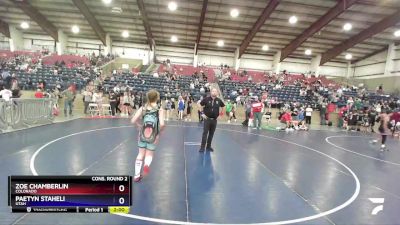 126 lbs Cons. Round 2 - Zoe Chamberlin, Colorado vs Paetyn Staheli, Utah