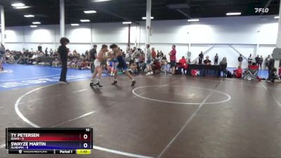 125 lbs Round 1 (8 Team) - Ty Petersen, Idaho vs Swayze Martin, Alabama